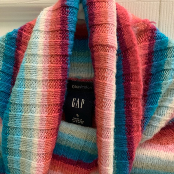 Rainbow Vintage Turtleneck Top - Picture 2 of 2